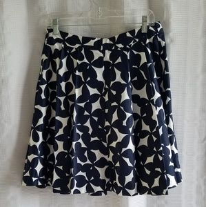 INC International Concepts Floral Pleated Skirt 10